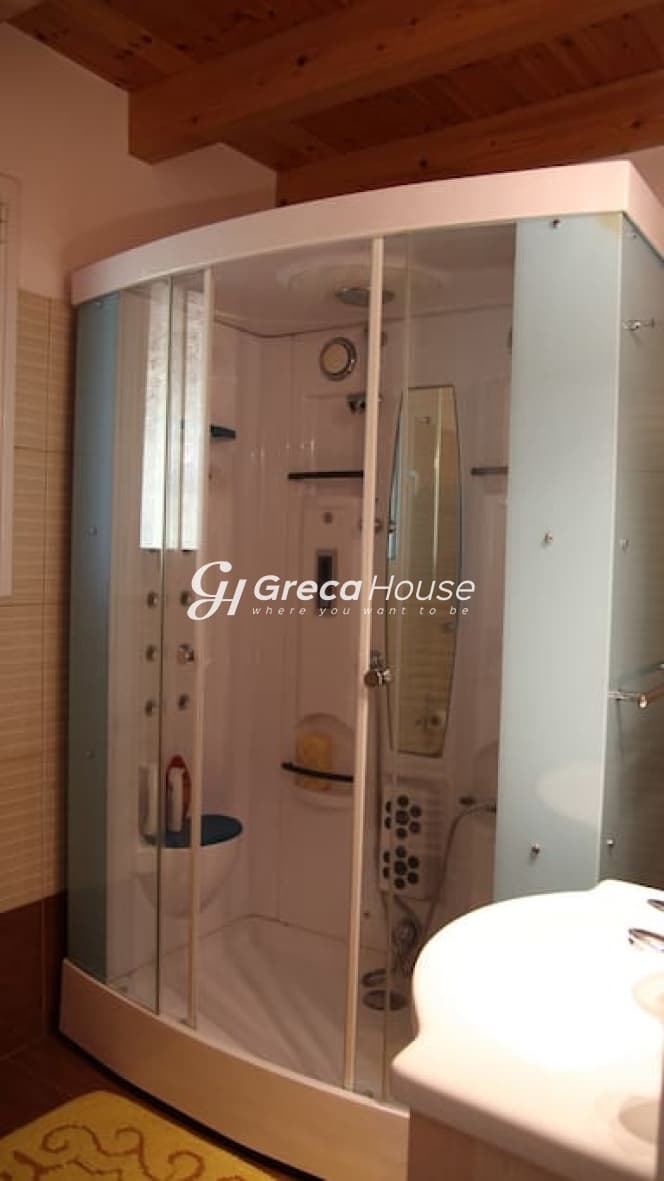 Πολυτελής Μονοκατοικία 210 τ.μ. με Θέα Θάλασσα στα Στύρα Ευβοίας – 200μ. από την Παραλία - Φωτογραφία 14