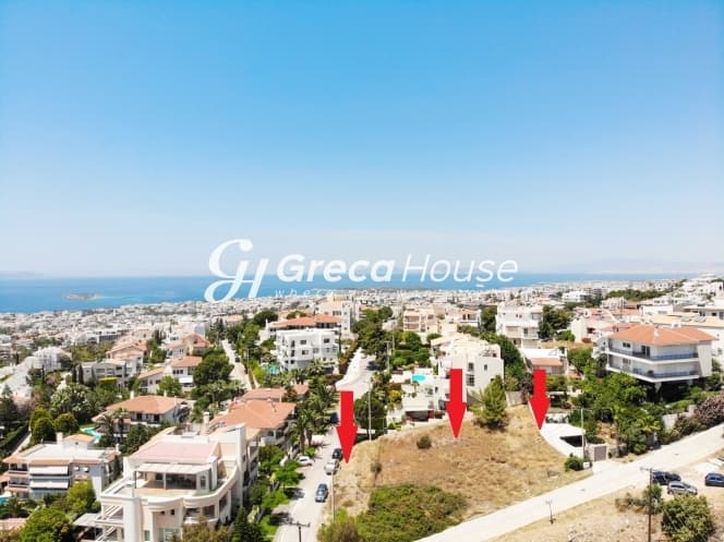 Prime Investment Land 900 sq.m. in Voula Efoplistika with Exceptional Sea View - Photo 2