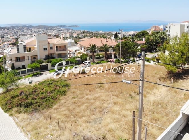 Prime Investment Land 900 sq.m. in Voula Efoplistika with Exceptional Sea View - Photo 1