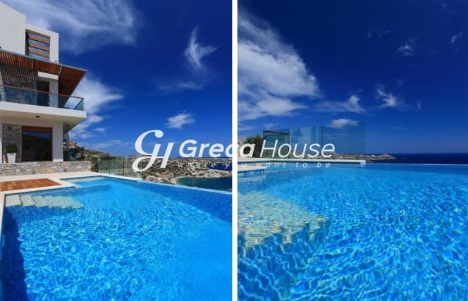 Renovated Villa 346 sq.m. with Pool, Sea View and Full Autonomy – Agia Varvara, Heraklion - Photo 6