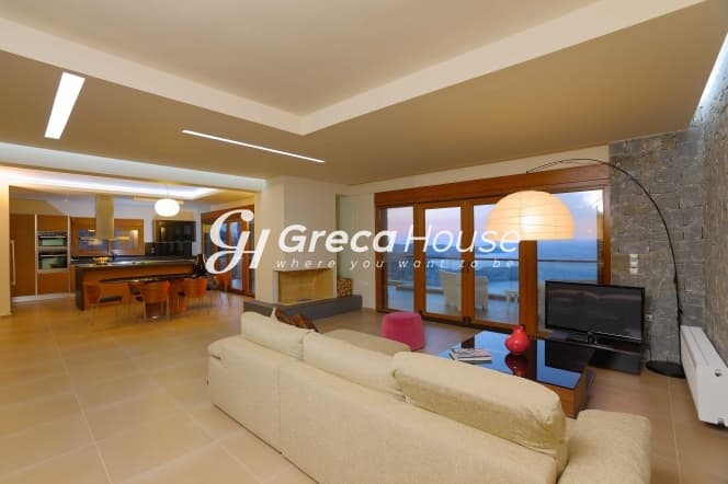 Renovated Villa 346 sq.m. with Pool, Sea View and Full Autonomy – Agia Varvara, Heraklion - Photo 23