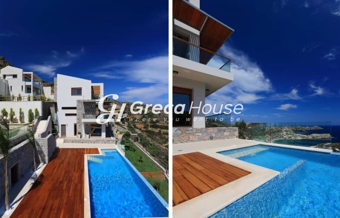 Renovated Villa 346 sq.m. with Pool, Sea View and Full Autonomy – Agia Varvara, Heraklion - Photo 12