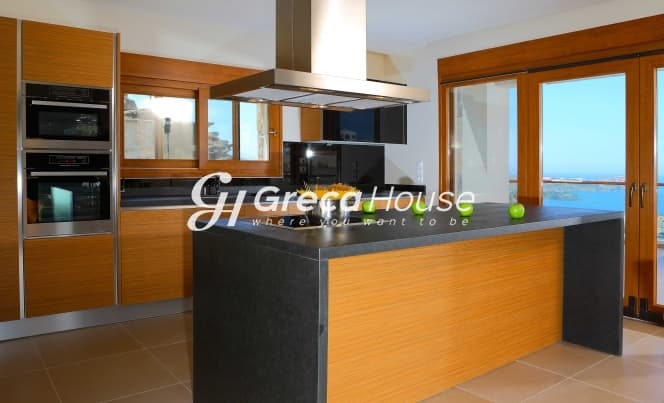 Renovated Villa 346 sq.m. with Pool, Sea View and Full Autonomy – Agia Varvara, Heraklion - Photo 10