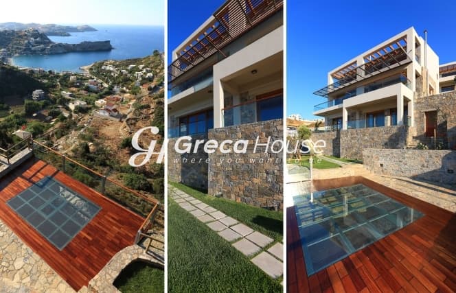 Renovated Villa 346 sq.m. with Pool, Sea View and Full Autonomy – Agia Varvara, Heraklion - Photo 17