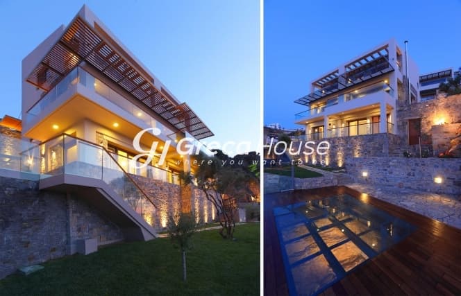 Renovated Villa 346 sq.m. with Pool, Sea View and Full Autonomy – Agia Varvara, Heraklion - Photo 19