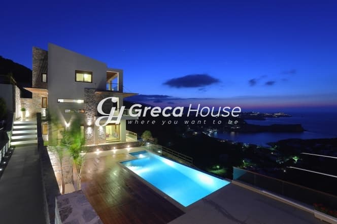 Renovated Villa 346 sq.m. with Pool, Sea View and Full Autonomy – Agia Varvara, Heraklion - Photo 21