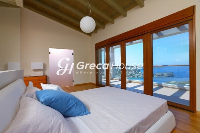 Renovated Villa 346 sq.m. with Pool, Sea View and Full Autonomy – Agia Varvara, Heraklion - Photo 13