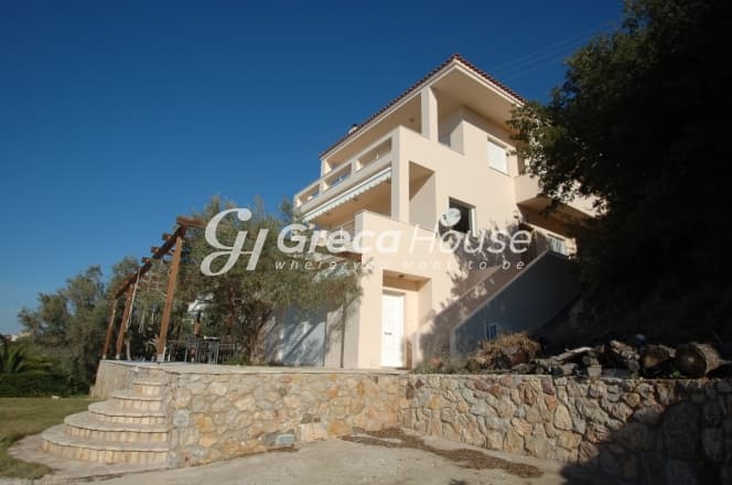 Πολυτελής Παραθαλάσσια Βίλα 560 τ.μ. με Ιδιωτική Παραλία στο Λουτράκι - Φωτογραφία 51