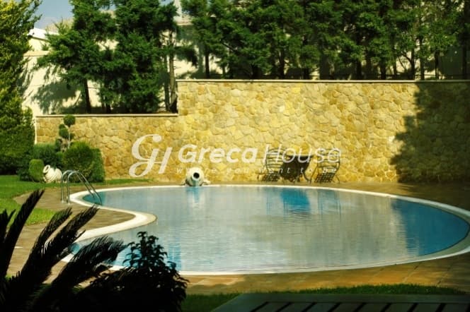 Luxury Villa 435 sq.m. in Legrena with Sea View, Pool and 300m from the Beach - Photo 18