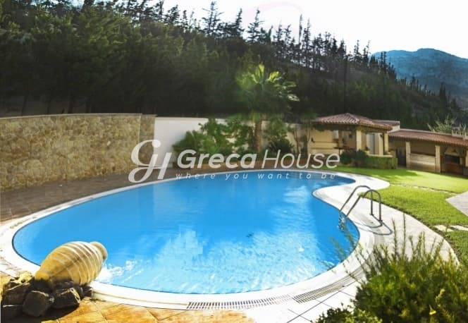 Luxury Villa 435 sq.m. in Legrena with Sea View, Pool and 300m from the Beach - Photo 14