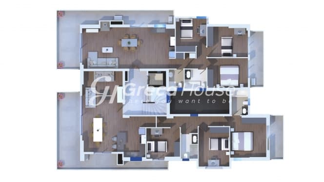 Πολυτελές Νεόδμητο Διαμέρισμα 117 τ.μ. με Απεριόριστη Θέα στο Μαρούσι, Νέα Φιλοθέη - Φωτογραφία 1