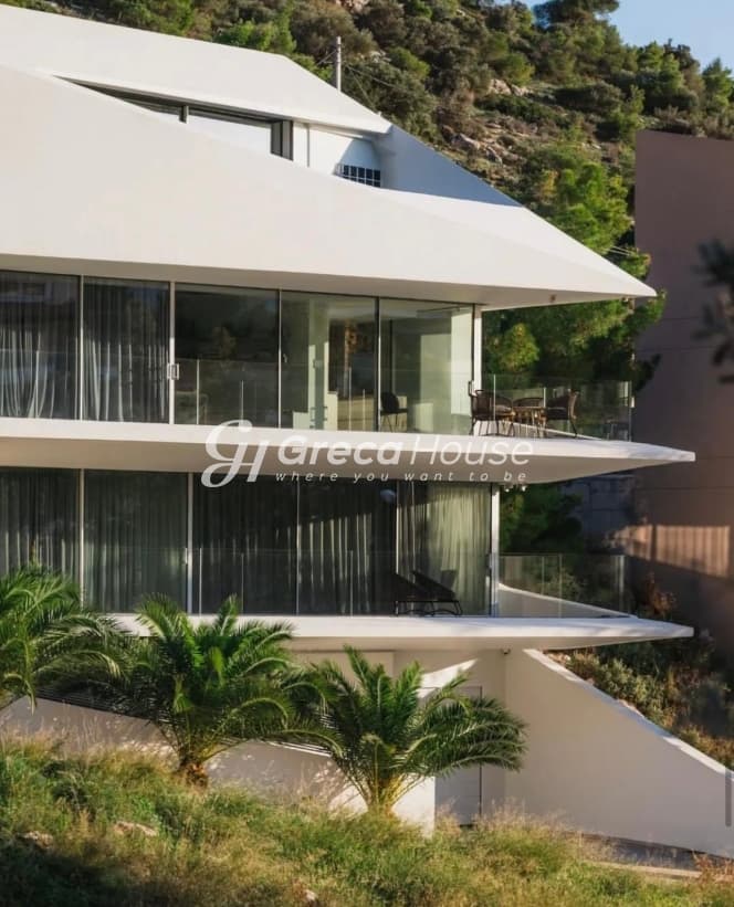 Νεόδμητη Πολυτελής Βίλα 360 τ.μ. με Πισίνα και Θέα στο Πανόραμα Βούλας - Φωτογραφία 14