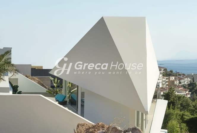 Νεόδμητη Πολυτελής Βίλα 360 τ.μ. με Πισίνα και Θέα στο Πανόραμα Βούλας - Φωτογραφία 16