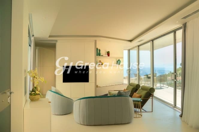 Νεόδμητη Πολυτελής Βίλα 360 τ.μ. με Πισίνα και Θέα στο Πανόραμα Βούλας - Φωτογραφία 4