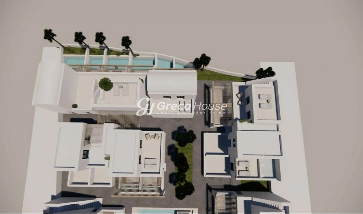 Prime 2430 sqm Land in Santorini, Thira with 5-Star Hotel Study - Photo 7