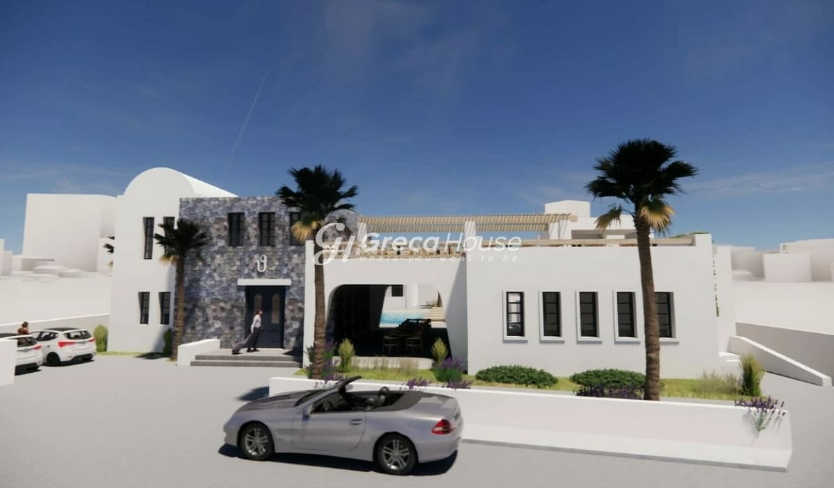Prime 2430 sqm Land in Santorini, Thira with 5-Star Hotel Study - Photo 3