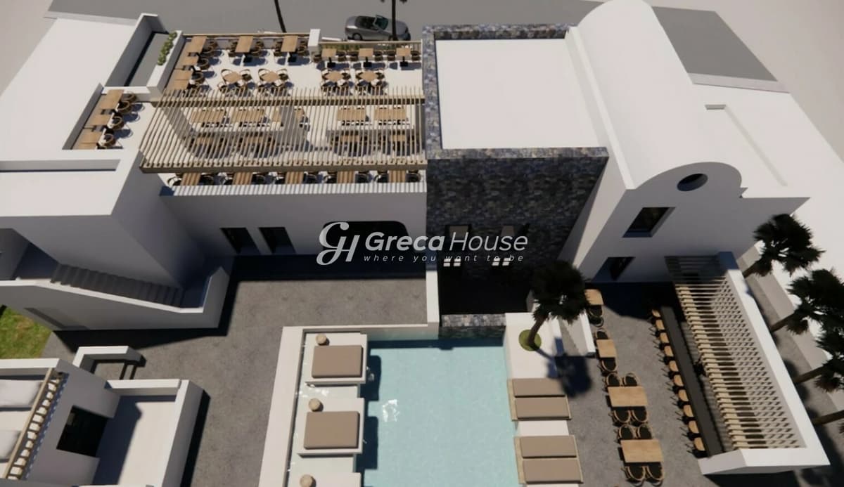 Prime 2430 sqm Land in Santorini, Thira with 5-Star Hotel Study - Photo 9