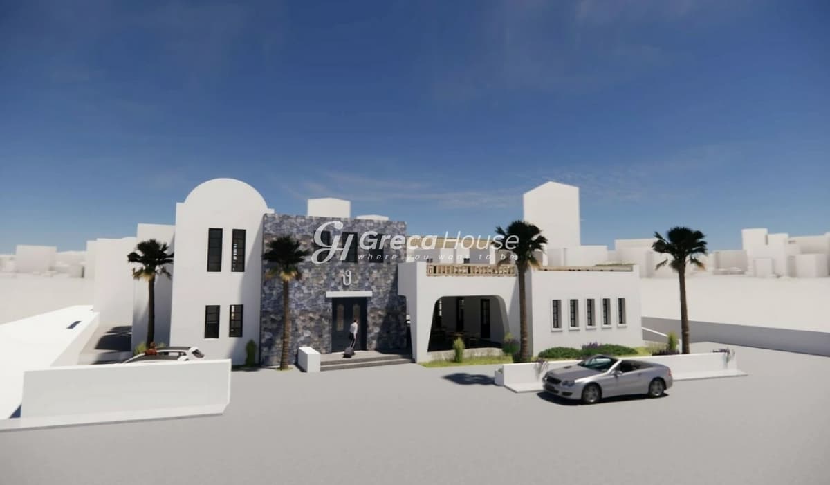 Prime 2430 sqm Land in Santorini, Thira with 5-Star Hotel Study - Photo 2