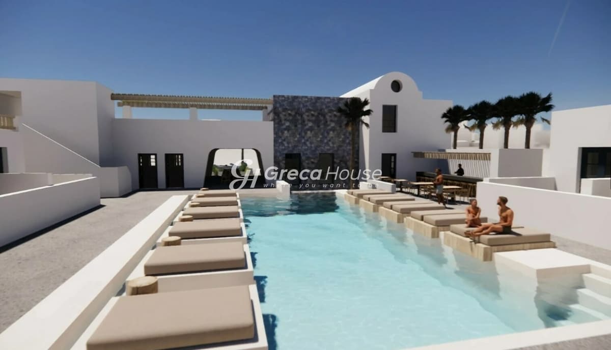 Prime 2430 sqm Land in Santorini, Thira with 5-Star Hotel Study - Photo 8