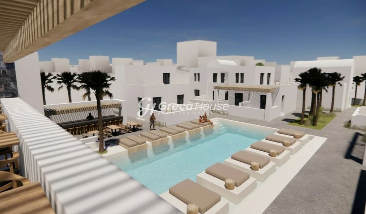 Prime 2430 sqm Land in Santorini, Thira with 5-Star Hotel Study - Photo 1
