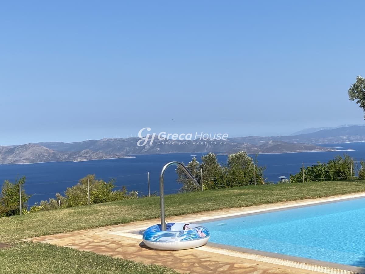 Luxury 540 sq.m. Villa with Pool and Energy Autonomy in Kalamos – Private Paradise with Sea View - Photo 22