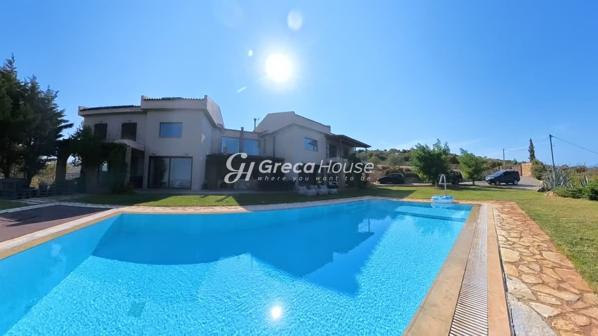 Luxury 540 sq.m. Villa with Pool and Energy Autonomy in Kalamos – Private Paradise with Sea View - Photo 28