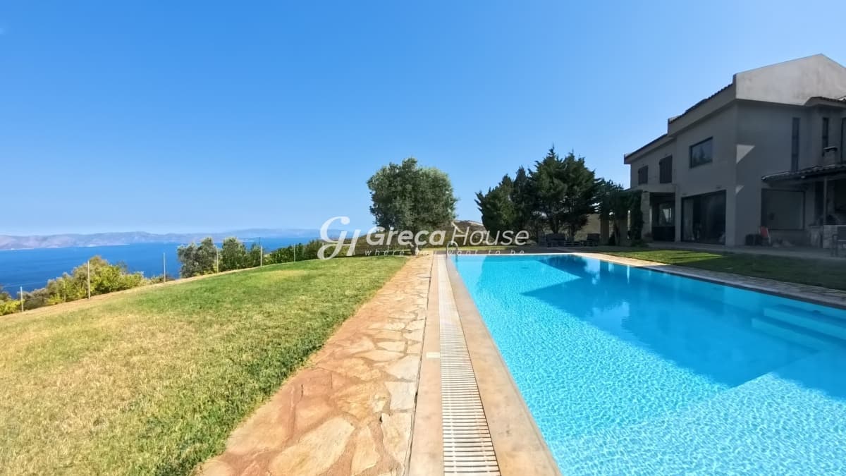 Luxury 540 sq.m. Villa with Pool and Energy Autonomy in Kalamos – Private Paradise with Sea View - Photo 9