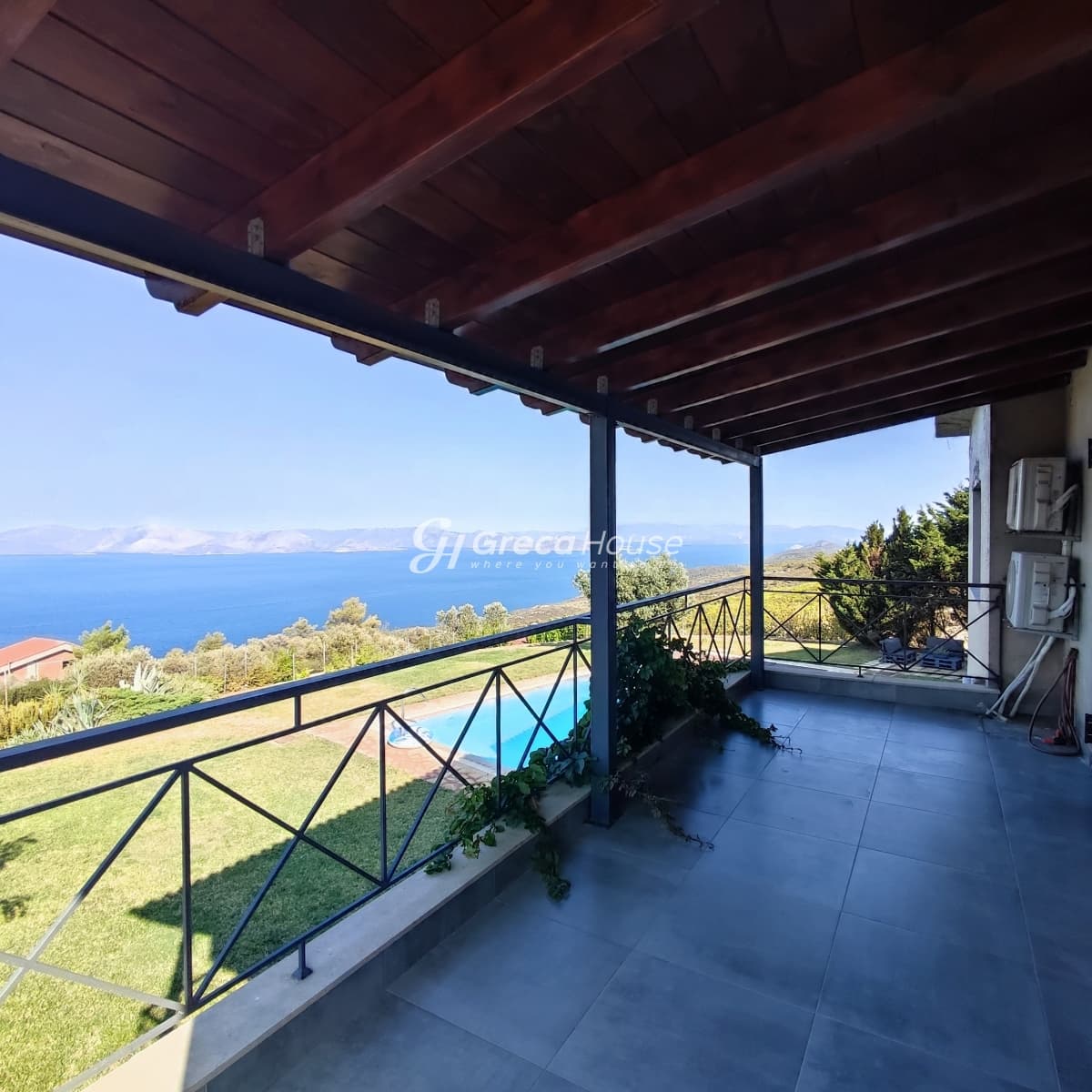 Luxury 540 sq.m. Villa with Pool and Energy Autonomy in Kalamos – Private Paradise with Sea View - Photo 25