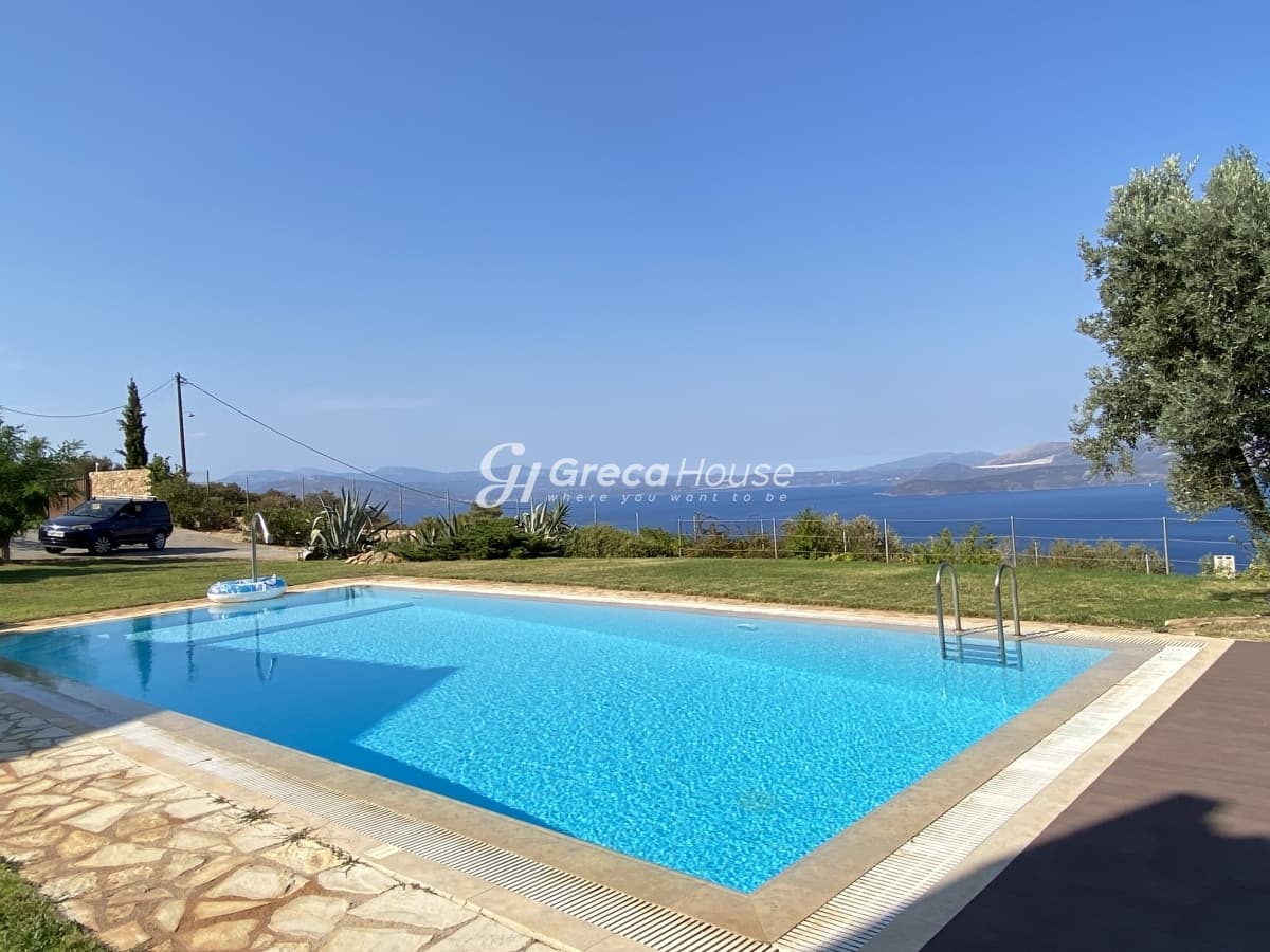 Luxury 540 sq.m. Villa with Pool and Energy Autonomy in Kalamos – Private Paradise with Sea View - Photo 20