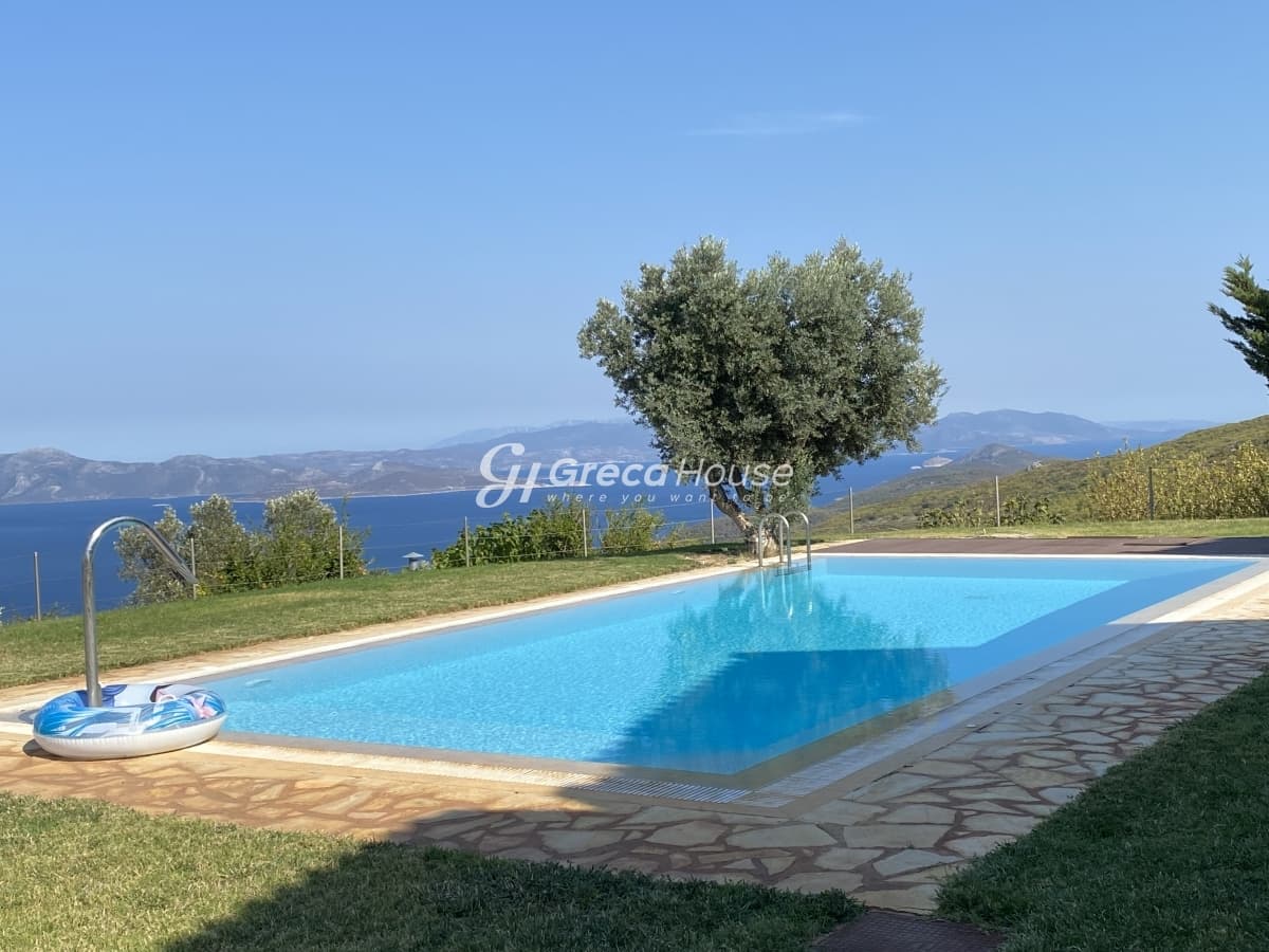 Luxury 540 sq.m. Villa with Pool and Energy Autonomy in Kalamos – Private Paradise with Sea View - Photo 31