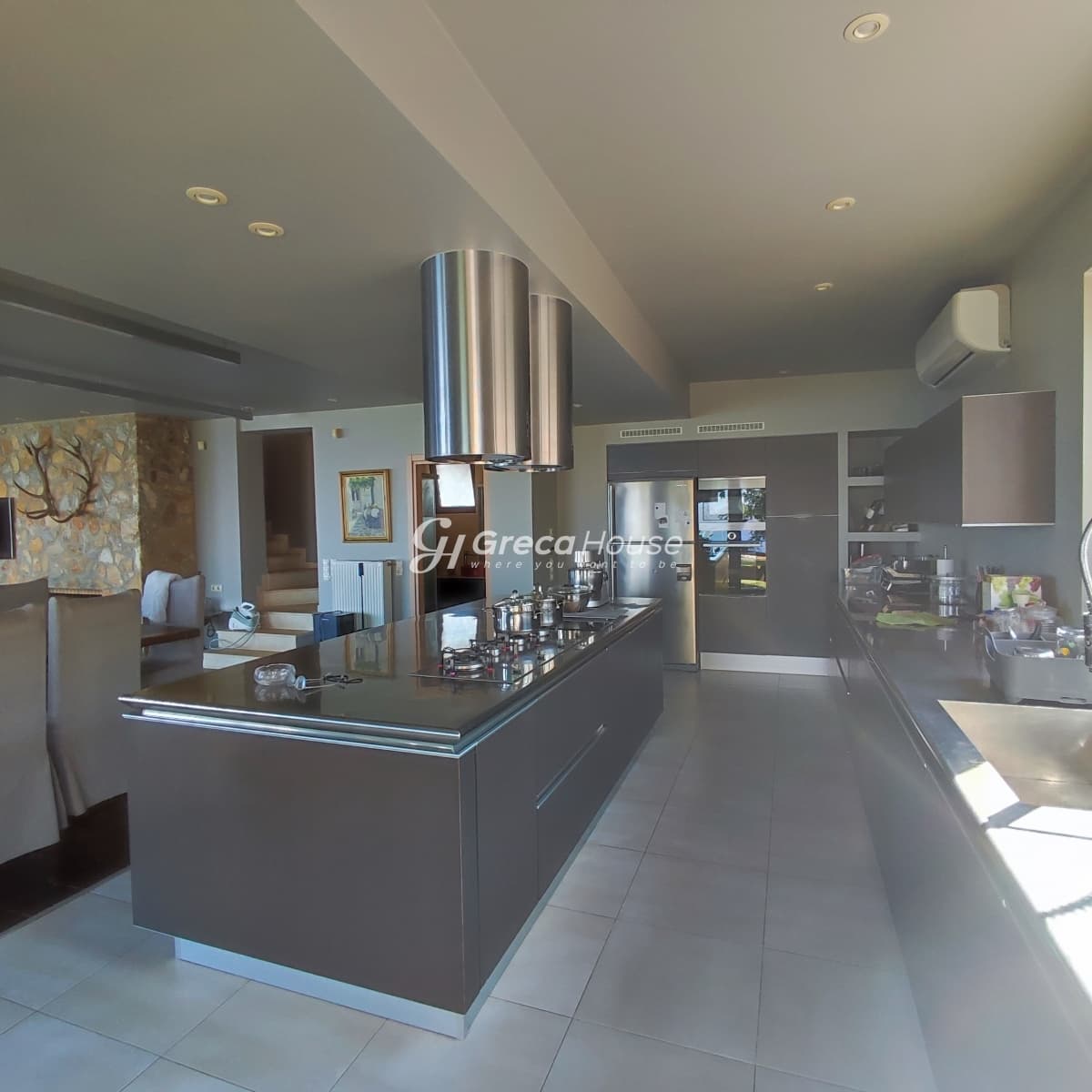 Luxury 540 sq.m. Villa with Pool and Energy Autonomy in Kalamos – Private Paradise with Sea View - Photo 27