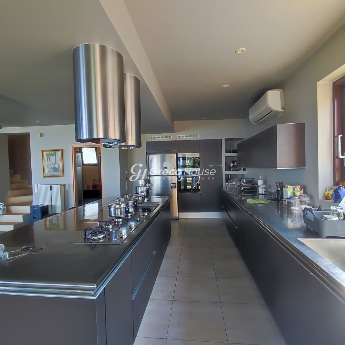 Luxury 540 sq.m. Villa with Pool and Energy Autonomy in Kalamos – Private Paradise with Sea View - Photo 42