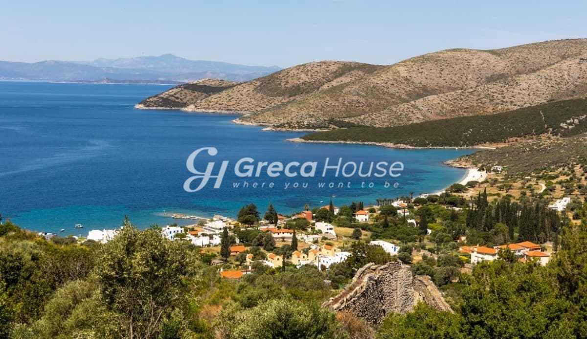 For Sale: 4,000 sqm Plot with Unlimited Sea View in Nea Styra, Evia - Photo 3