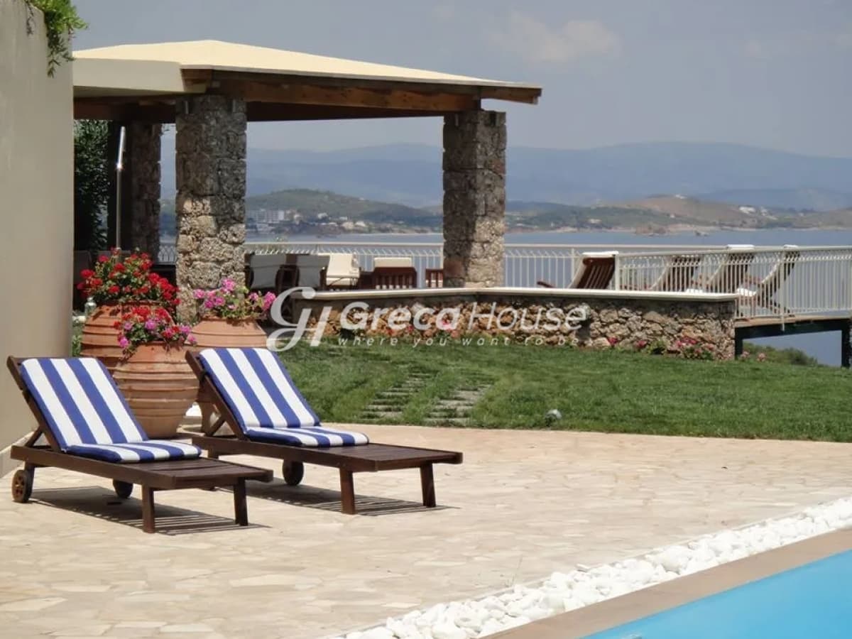 Πολυτελής Παραθαλάσσια Βίλα στο Πόρτο Χέλι – Ιδιωτική Πισίνα & Πανοραμική Θέα - Φωτογραφία 19