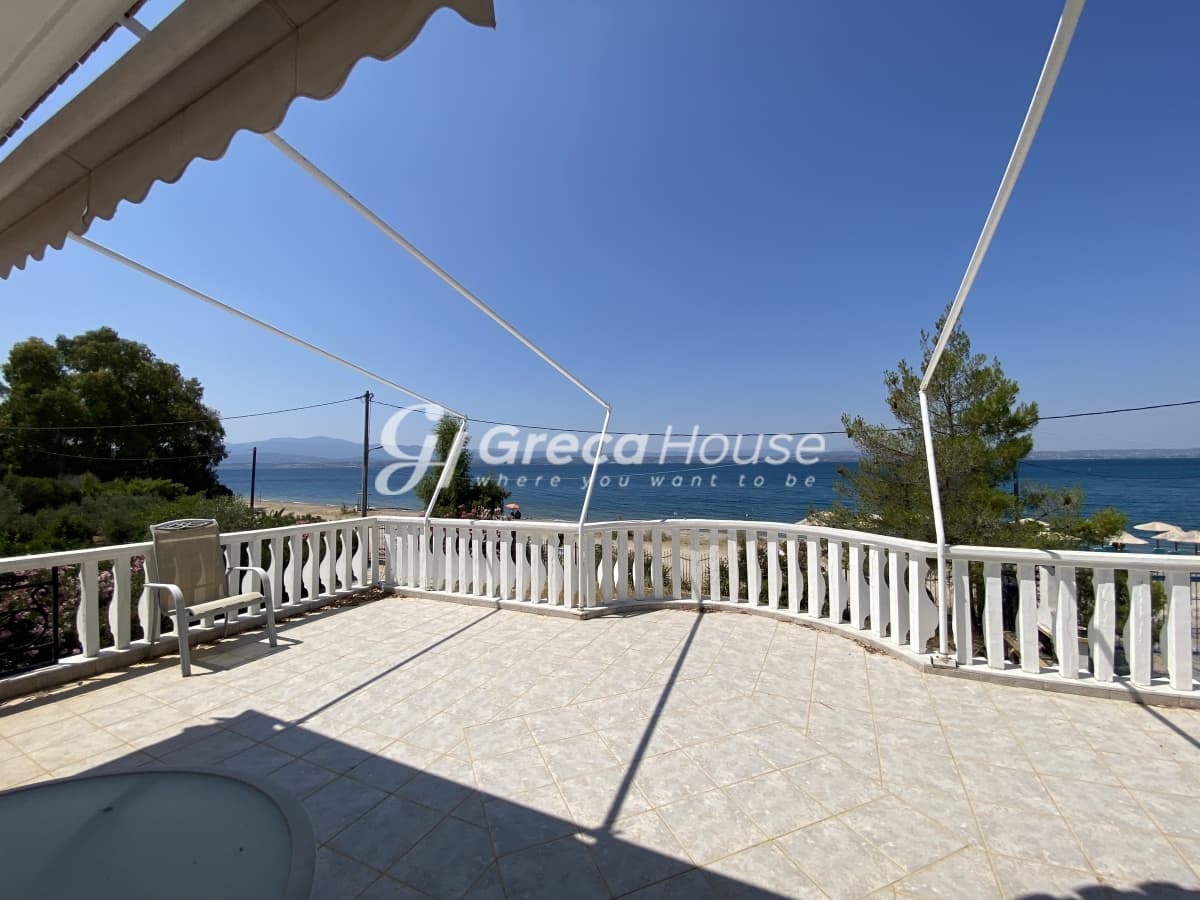 Beachfront Two-Level Villa with Private Garden in Malakonta Eretria, Evia – 10 Meters from the Sea - Photo 21