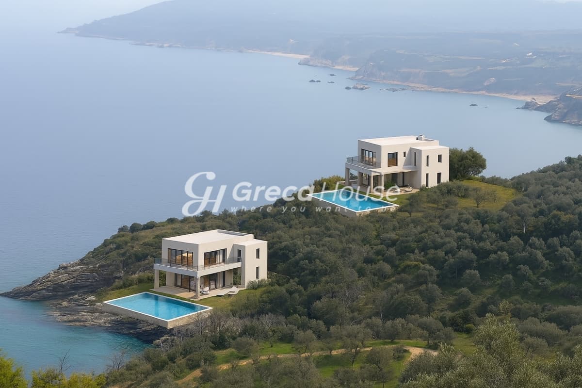 Μοναδικό Παραθαλάσσιο Οικόπεδο προς Πώληση στο Πήλιο με Ιδιωτική Παραλία και Θέα Σκόπελο – Σκιάθο