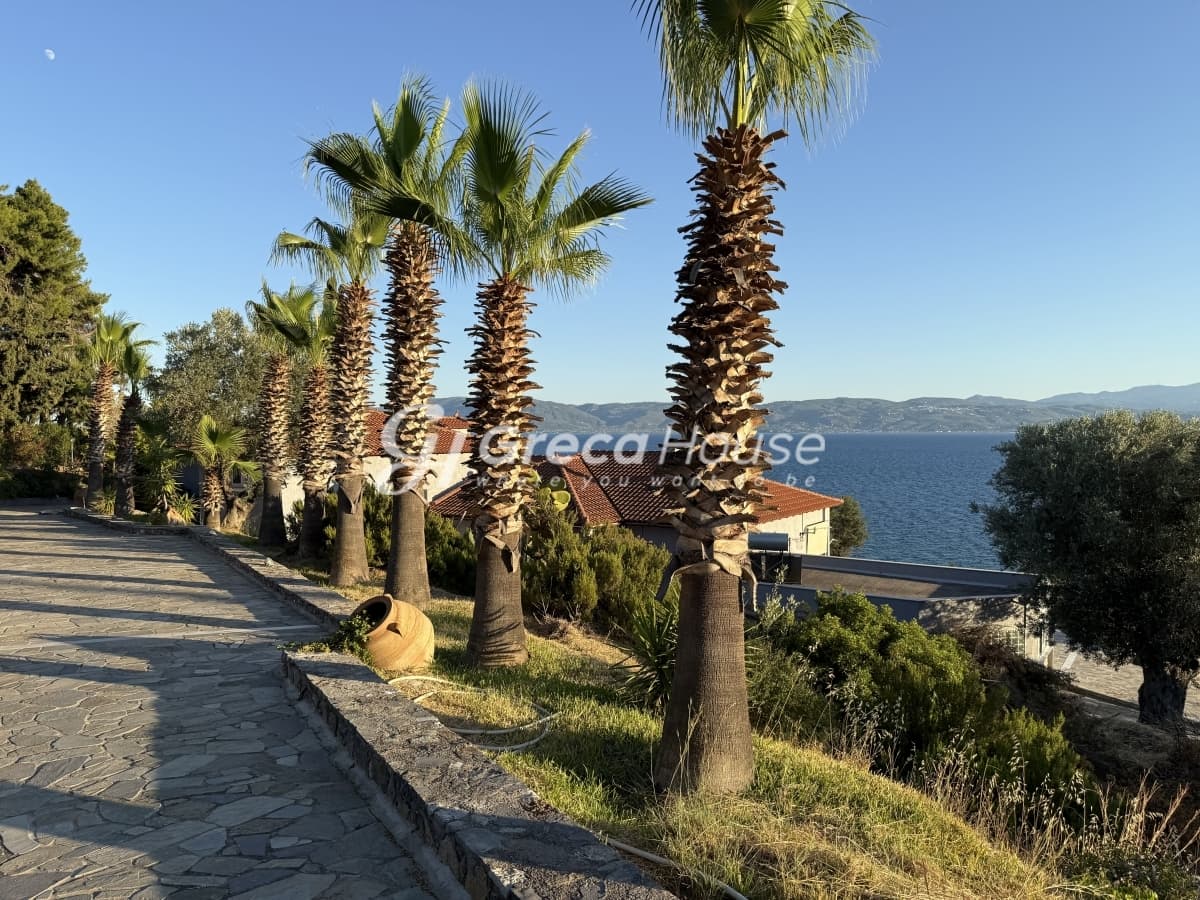 Luxury 571 sq.m. Villa with Private Beach and Guesthouses for Sale in Amarynthos, Evia - Photo 14