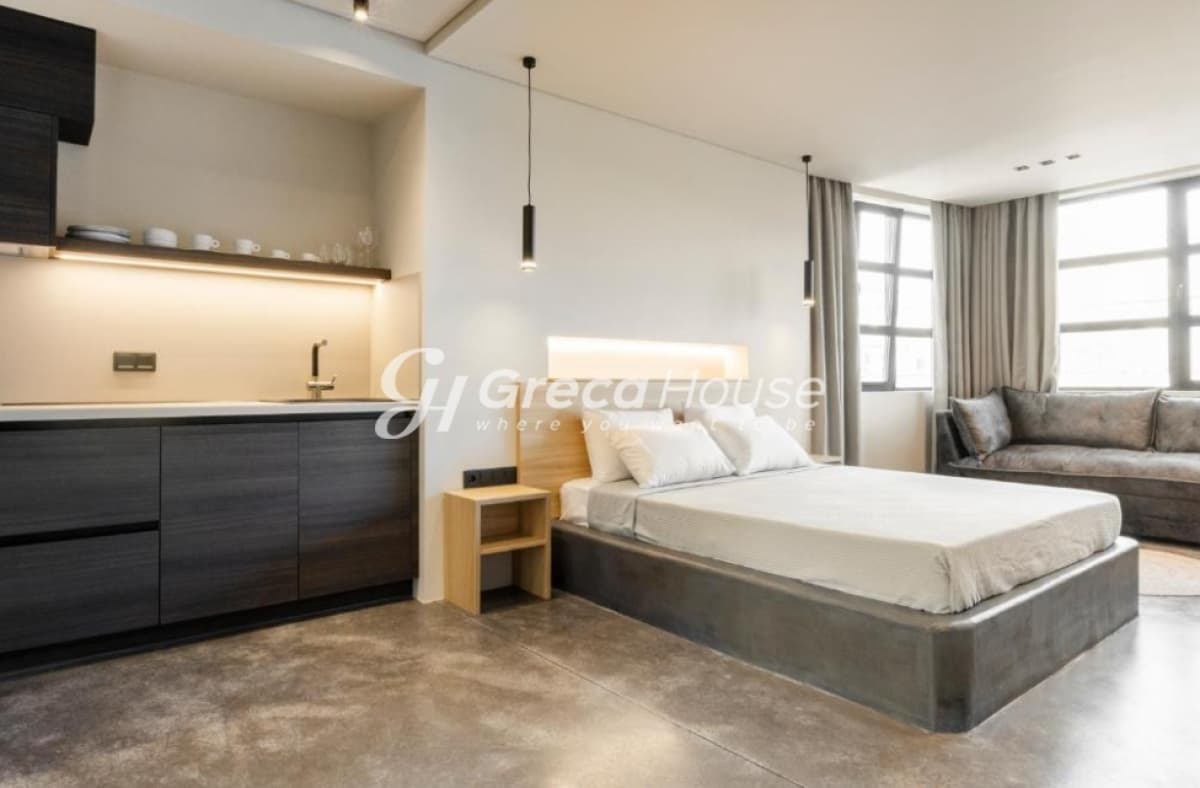 Renovated 1-Bedroom Apartment in Vardaris, Thessaloniki – 5th Floor, Views, Metro Access & Golden Visa Eligible - Photo 3