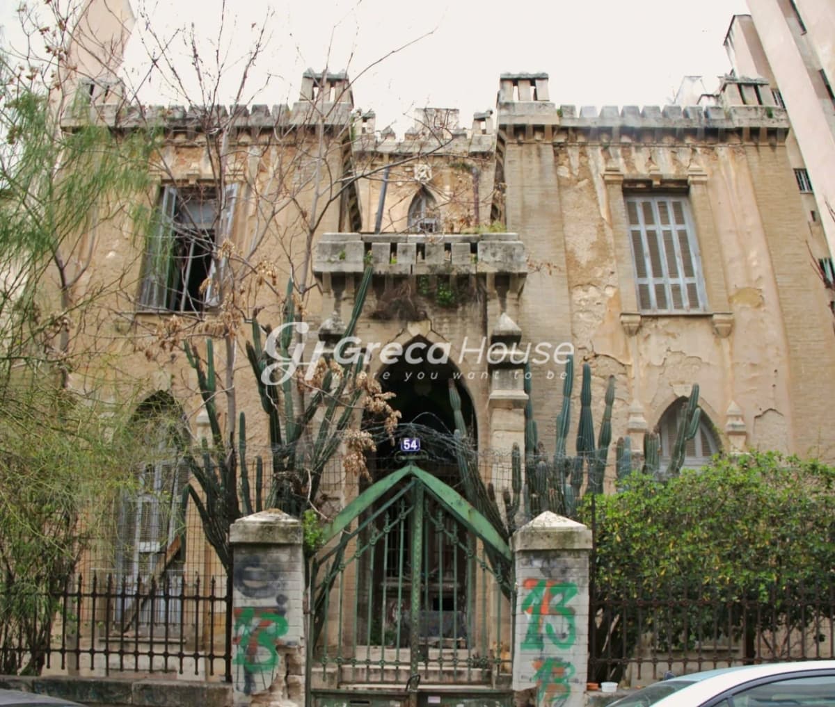 美国广场 – 独特新哥特式别墅 | 受保护建筑，高剩余建筑面积 - 张照片 16