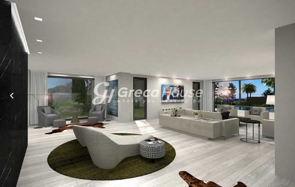 Σαρωνίδα: Παραθαλάσσια Βίλα 680 τ.μ. σε Οικόπεδο 13.000 τ.μ., 80 μ. από τη Θάλασσα, με Ελικοδρόμιο. - Φωτογραφία 3
