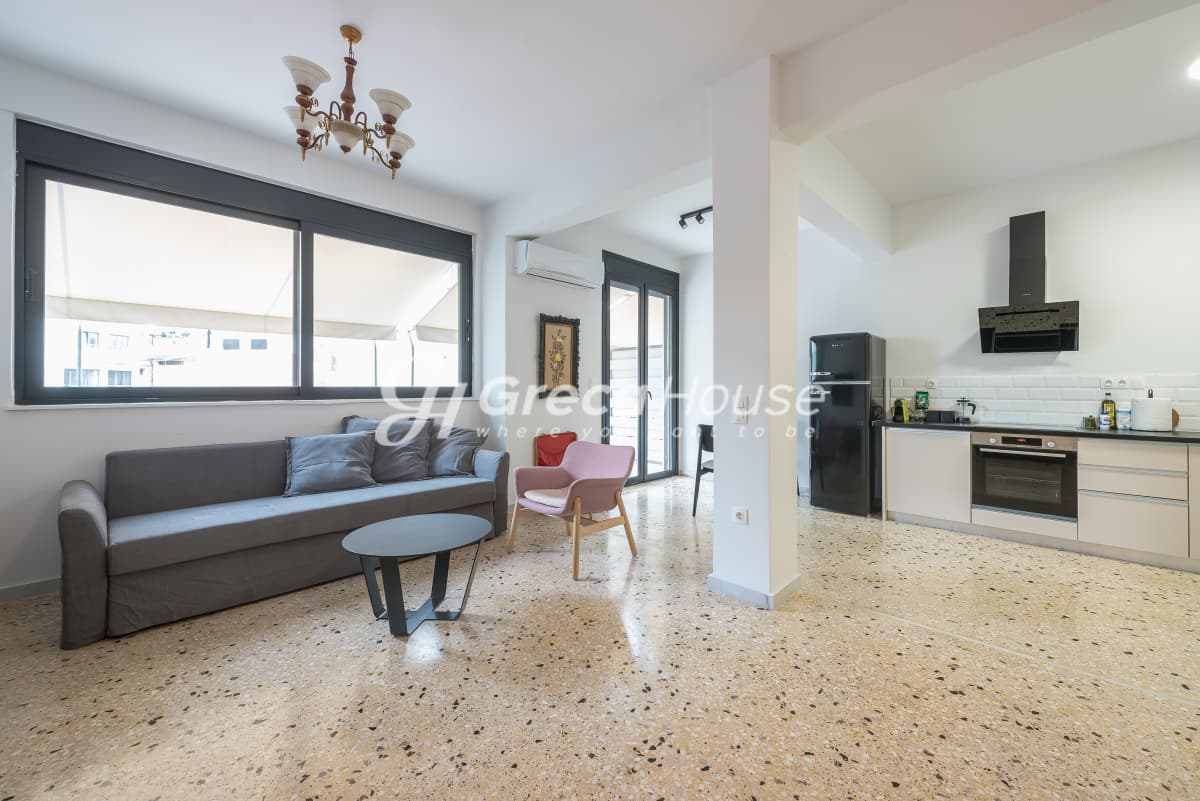 Ψυρρή, Αθήνα: Ανακαινισμένο & Επιπλωμένο Loft 50τ.μ. - Φωτογραφία 1