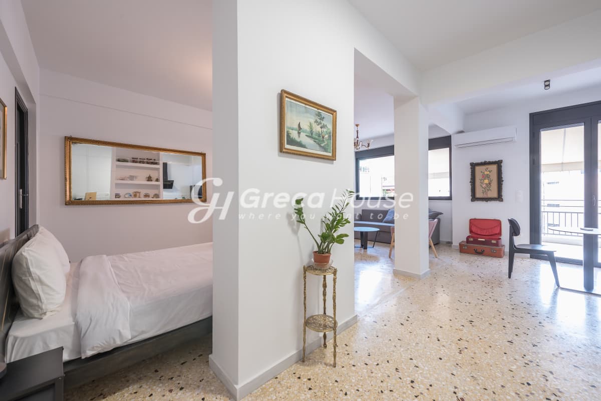 Ψυρρή, Αθήνα: Ανακαινισμένο & Επιπλωμένο Loft 50τ.μ. - Φωτογραφία 2