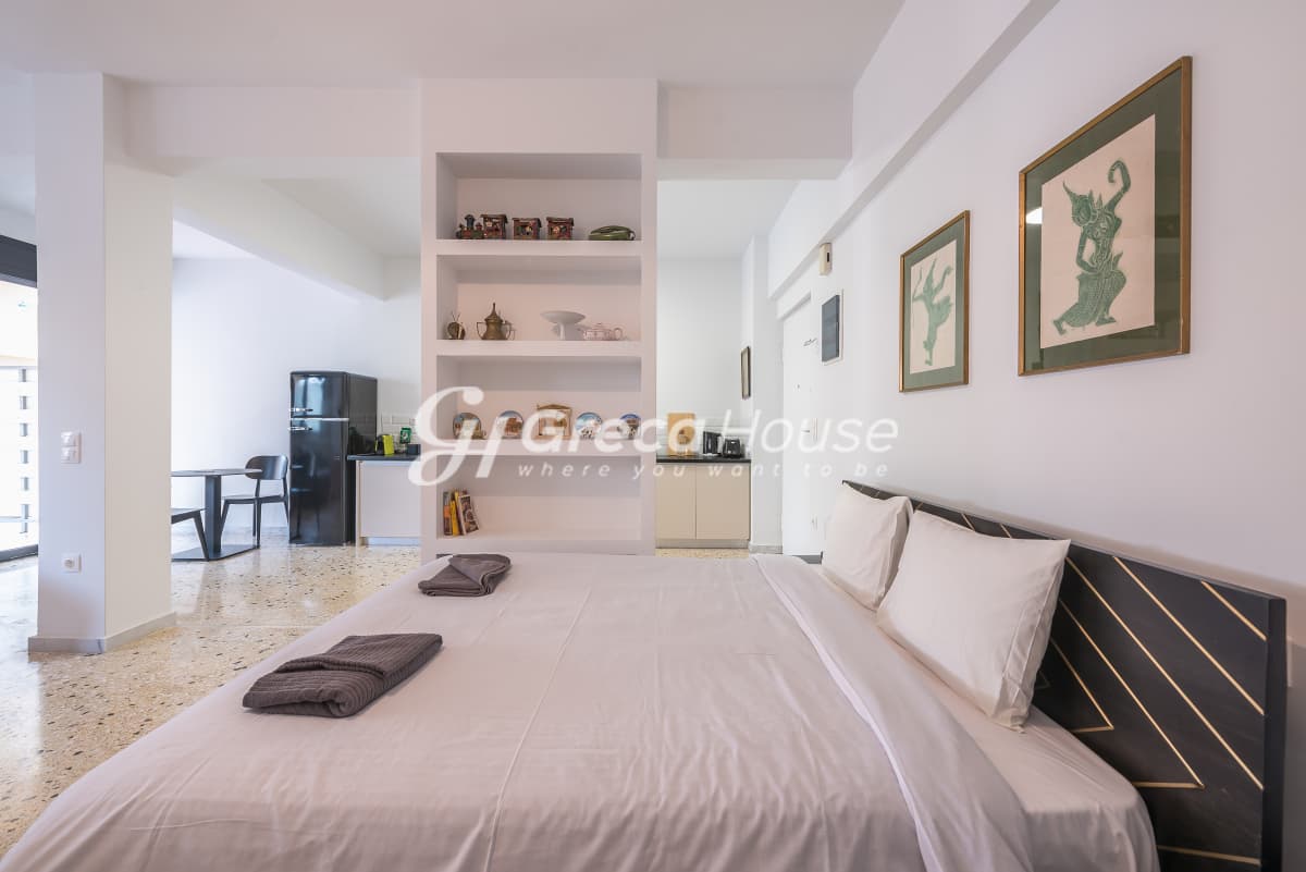 Ψυρρή, Αθήνα: Ανακαινισμένο & Επιπλωμένο Loft 50τ.μ. - Φωτογραφία 8