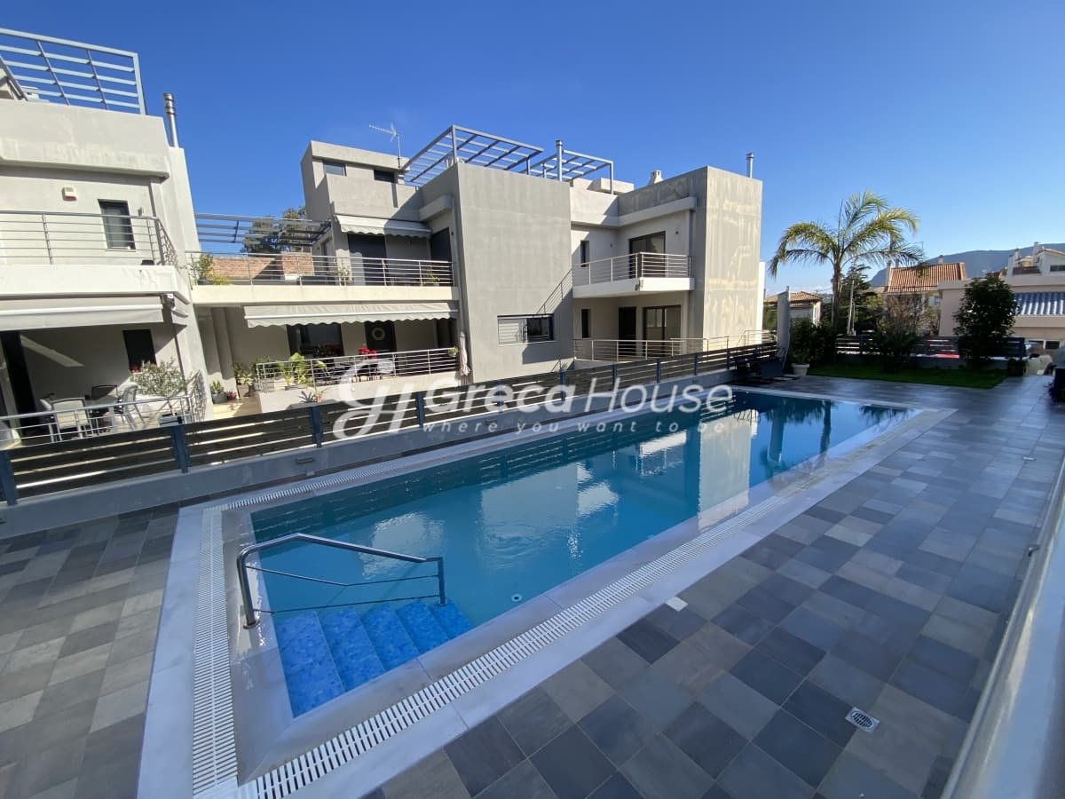 Υπερπολυτελής Μεζονέτα 200 τ.μ. με Roof Garden & Θέα Θάλασσα στο Πόρτο Ράφτη - Φωτογραφία 6