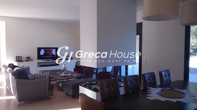 Πολυτελής Βίλα 445 τ.μ. με Ιδιωτική Πισίνα και Πανοραμική Θέα στη Φύση – Κηρέως Ευβοίας - Φωτογραφία 2