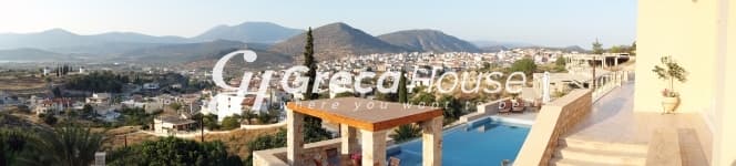 Πολυτελής Βίλα με Θέα Θάλασσα, Πισίνα & Γήπεδο Τένις στο Κρανίδι, Αργολίδα - Φωτογραφία 15