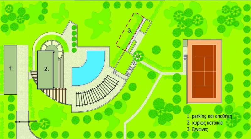 阿纳维索斯圣尼古拉602平方米豪华新建别墅，带泳池及无限海景 - 张照片 13