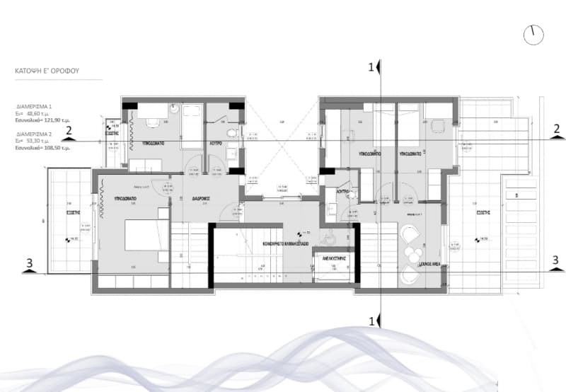 迈茨区122.5平方米豪华复式公寓 – 全新建筑，带停车位、储藏室和全景 - 张照片 15