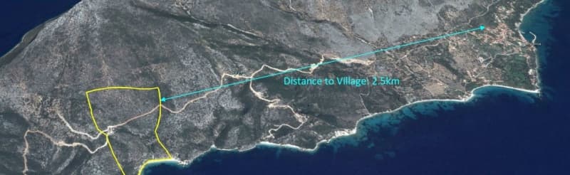 Kalamos, Lefkada: Buildable Land 150,000 sqm for 5-Star Tourist Unit - Photo 18