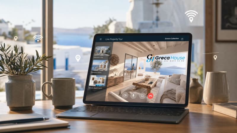 الدليل الشامل لبيع أو تأجير عقارك اليوناني عن بُعد مع Greca House